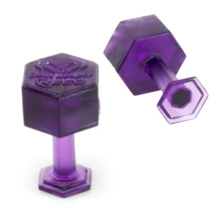 DENT REAPER DEAD CENTER PESTAÑAS HEXAGONALES MORADAS DE 10 mm - 10 unidades