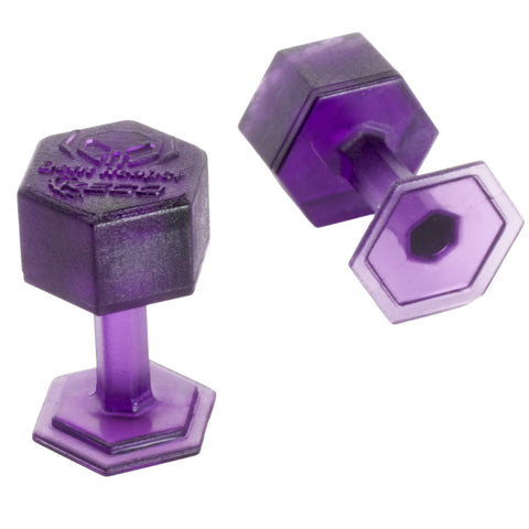 DENT REAPER DEAD CENTER PESTAÑAS HEXAGONALES MORADAS DE 14 mm - 10 unidades