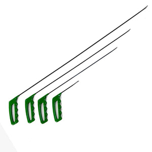 CONJUNTO DE 4 COLAS DE BALLENA CON PUNTA ESTÁNDAR