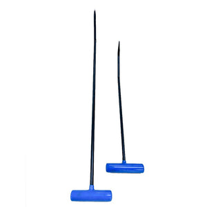 CONJUNTO DE 2 BARRAS DE DOBLE CURVA CON PUNTA CÓNICA