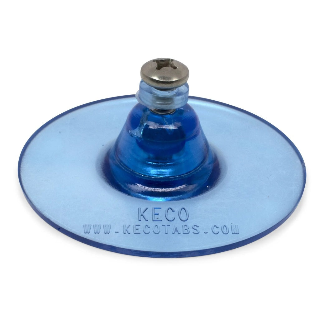 KECO Supertabs 3" Ice Smooth Round Large Damage Collision Tabs