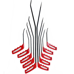 CONJUNTO DE 10 VARILLAS DE ÁNGULO GRANDE PARA CAPÓ