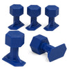 PESTAÑAS HEXAGONALES AZULES CREASE REAPER de 15 X 30 MM. (5 unidades)