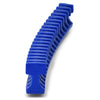 Pestaña de pegamento para pliegue flexible azul curvada Centipede® de 12,5 x 150 mm