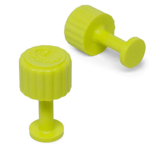 8 mm - ADAPTADORES redondos y verdes de centro muerto de 8 mm - paquete de 10