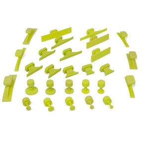 Conjunto de ADAPTADORES  verdes de 28 piezas de centro muerto