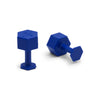 PESTAÑAS HEXAGONALES AZULES DENT REAPER DE 10 MM. (10 unidades)