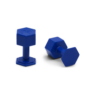 PESTAÑAS HEXAGONALES AZULES DENT REAPER DE 14 MM. (10 unidades)