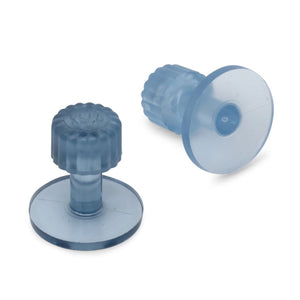 Pestañas de pegamento de acabado redondo de hielo de 21 mm Dead Center® -Paquete de 10