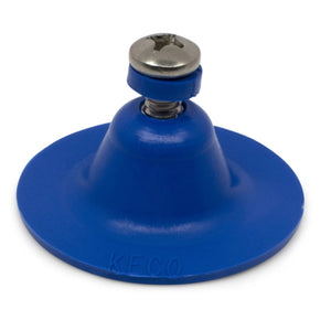 SuperTab® Pestaña de colisión redonda, lisa y azul de 2