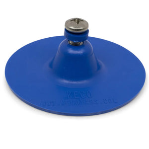 SuperTab® Pestaña de colisión para daños grandes, redonda, lisa y azul de 3