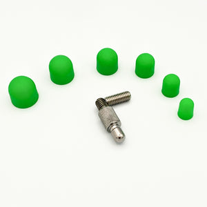 PUNTA DE DUREZA MEDIA EN GOMA VERDE