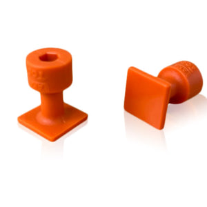 15 x 15 mm ADAPTADOR PARA PEGAMENTO LAKA TOOLS naranja