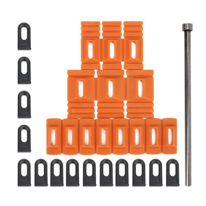 ADAPTADOR PEGAMENTO NARANJA PARA VARILLA