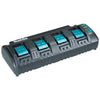 MULTICARGADOR 4 PUERTOS 18V LXT DC18SF MAKITA