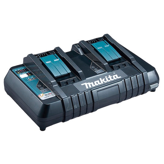 MULTICARGADOR RÁPIDO 2 PUERTOS 18V LXT DC18RC MAKITA