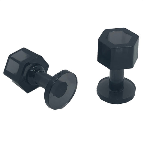 10 x SCARY DIAMONDS REDONDA 12 ADAPTADORES PARA PEGAMENTO